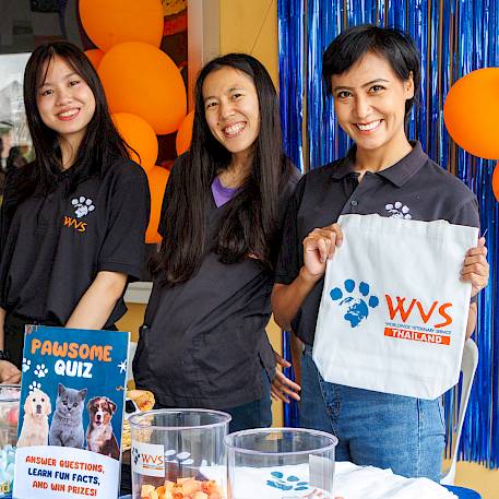 A heartfelt thank you to SBS International School Chiang Mai for so warmly welcoming WVS Thailand!