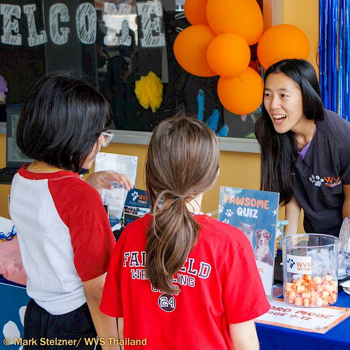 A heartfelt thank you to SBS International School Chiang Mai for so warmly welcoming WVS Thailand!